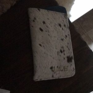 Bohemian Cowhide eye glasses case